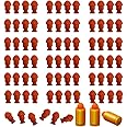 Moonmen 12 PCS Cartridge Shells and 100 PCS Refill Bullet Darts Soft Bullets Suitable for Soft Bullets Toy Gun Glock USP