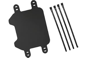 NIYATA Front Number Plate for Sur Ron Light Bee X, Silicone Rubber Motorcycle License Plate Holder with 4 Zip Ties, Black L Plate Accessory for Surron