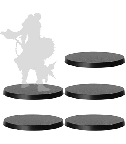 100 Pièces 30 Mm Bases De Modèles Rondes à Lèvres Pour Jeux