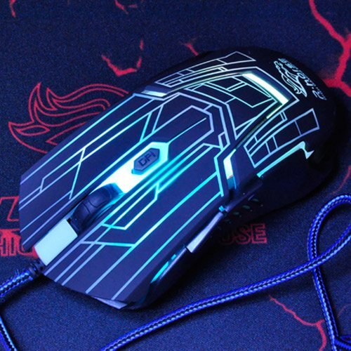 Gadgets WRAP Black Tron Light Effect Gaming Mouse Max 3200DPI with LED Support RS.399 (81.00% Off) - Amazon