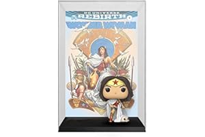 Funko Pop! Vinyl Comic Cover: Wonder Woman 80th - Wonder Woman - (Rebirth) On Throne - Figura de Vinilo Coleccionable - Idea de Regalo- Mercancia Oficial - Juguetes para Niños y Adultos