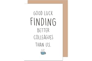 Edition Seidel Kartka z życzeniami premium z okazji pożegnania z kopertą. Kartka pożegnalna z sentencją, kartka z życzeniami billet emerytura zmiana pracy mężczyzna kobieta koleżanka koleżanka