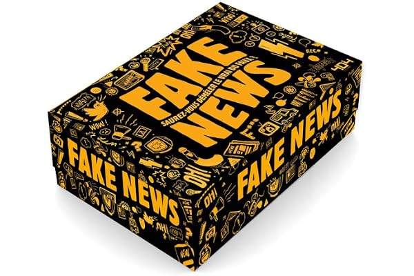Fake News : saurez-vous démêler le vrai du faux ? - Jeu apéro - Jeu de société/jeu de cartes - Dès 14 ans et adulte
