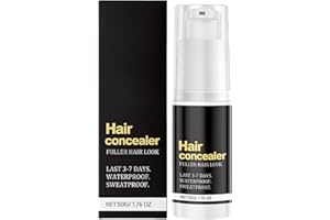 OUXING Hairfillup Hair Concealer,Hairfillup Hair Concealer for Men,Root Cover Up,Con-cealer for H-air,Ha-ir Fillup H-air Co-ncealer,Hair Fibers for Men,Easily Cover Loose Hair and Show Hair Volume