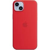 Apple iPhone 14 Plus i&ccedil;in MagSafe &ouml;zellikli Silikon Kılıf - (PRODUCT) RED ​​​​​​​