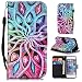 Produktbild Roreikes Apple iphone SE 5 5S Hülle,iphone SE 5 5S Case, Hülle Muster Blume Strap Wallet Handschlaufe Cover Tasche Bunte Retro PU Leder Flip Case Handytasche Muster Schutz Hüllen im Bookstyle Handyhülle Ledertasche mit Stand Funktion Kartenfächer Magnetverschluss Magnet Etui Schale Schutzhüllen für Apple iphone SE 5 5S