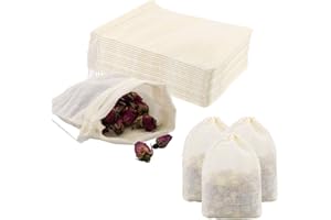 GUKASXI Pveath Sacchetto in cotone con coulisse, 60/20 pezzi, borsa in cotone con coulisse, sacchetto in tessuto per verdure e frutta, sacchetto alimentare per matrimonio/festa/festiva/magazzino 20 x 30 cm