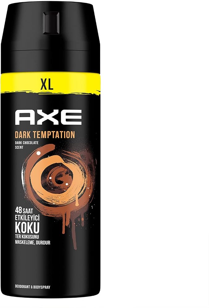 AXE Erkek Deodorant & Bodyspray Dark Temptation 48 Saat Etkileyici Koku 200 ml