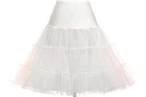 GRACE KARIN Haute Jupon de Princesse Mariage Petticoat Jupon Femme sous Robe/Jupe en Tulle Taille