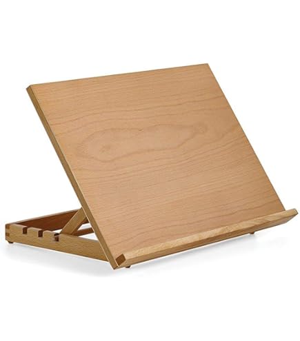 Planche à Dessin A3 En Bois Avec Poignée - 30x45 Cm, Légère, Pour Studio Et Extérieur
