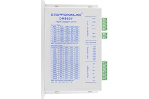 STEPPERONLINE Driver passo-passo digitale serie Y 2.4-7.2A AC18V-80V/DC 36V-110V per motore Nema 34