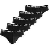 Umbro Pack of 5 Coton Homme Slips