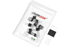 Chanzon TIP42C TO-220 Power PNP Darlington Transistor 6A Pack of 10