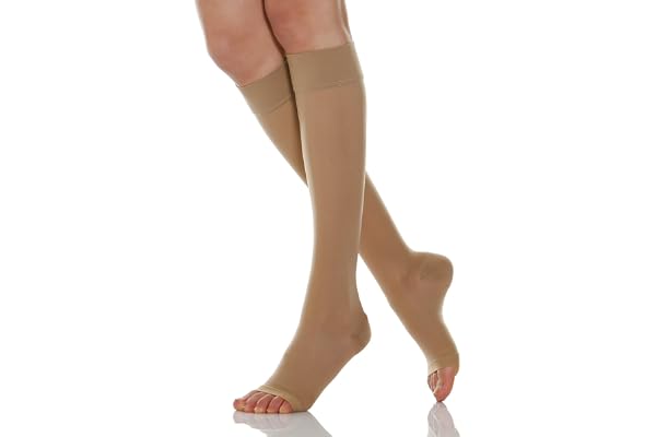 Relaxsan Basic 950A mi-bas de maintien 280 Den pied ouvert compression graduée forte