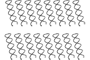 REQAG 16 Pieces Hair Clips Spiral Hair Clips Hair Clip Stick DIY Style