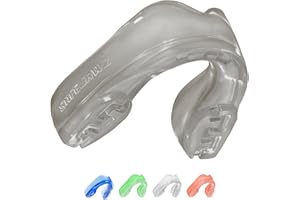 ‎SAFEJAWZ SAFEJAWZ Elements FELSEN Sport Zahnschutz Doppelschicht Erwachsene und Kinder Sport Mundschutz Für alle Vollkontakt-Sportarten einschließlich Rugby, MMA, Kampfsport, Judo, Hockey & Boxe (Grau)