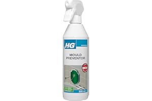 HG Mould Preventor Spray, Non Slip Anti Mould Spray & Bathroom Cleaner Protector, Bathroom Tile Cleaner, Grout & Silicone Seal Guard for Easy Cleaning - 500ml