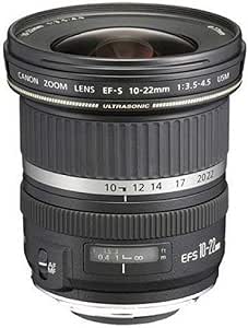 Canon EF-S 10-22 mm f/3.5-4.5 USM Lens, Black