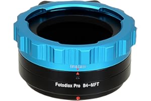 Fotodiox Pro Lens Mount Adapter Compatible with B4 (2/3") ENG Cine Lens on Micro Four Thirds Cameras