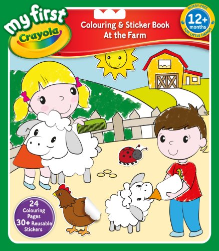 Crayola At The Farm Colouring and Sticker Book