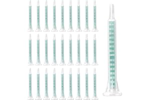 SOTODE WestCH 16 Lot de 50 Buse bi Composant Buses de Mélange Époxy à 16 Éléments pour Aiguille AB Pistolet adhésif, Mélangeur Statique, Pointe de Mélange en Résine Plastique