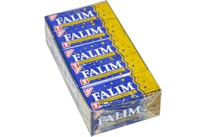 VISION SHARD Chewing Gum - Falim Plain Gum - 20 Pack(100 pcs)