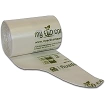 The Caddy Company 7 Litre Tie Handle Compostable Kitchen Caddy Liners - View #4