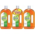 Dettol Antiseptic Disinfectant - Pack of 3 Pieces (3 x 1 Liter)