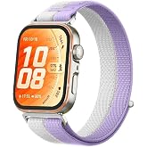 UnDePlus Huawei Watch Fit 5/ Fit 5 Pro/Fit 4/ Fit 4 Pro/Fit 3 ile uyumlu Kordon Hafif Hasır Dokuma Havalandırmalı Band Fit 5 