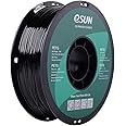 eSUN PETG 1.75mm 3D Printer Filament Printing Consumables Dimensional Accuracy: +/- 0.05mm 1kg(2.2lb) Spool Material Refills Solid Black