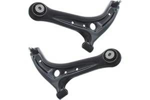 XYZ Parts Front Lower Suspension Wishbones Control Arms Compatible with Ford Fiesta Mk7 Hatchback & Van 2008-2018 Pair Drivers Side Right Hand & Passengers Side Left Hand UK Replacement