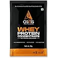 AS-IT-IS Nutrition Whey Protein Concentrate 80% Single Serving Sachet - 30g | Unflavoured, Labdoor Certified