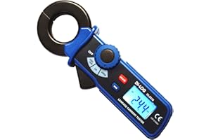 DI LOG Di-Log Earth Leakage Current Clamp Meter AC Leakage Clampmeter with Large Backlit Display