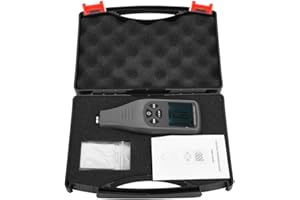 FOCKET Misuratore di rivestimento del calibro di spessore del rivestimento, GM240 Digital LCD Vernice di spessore del rivestimento del rivestimento Tester Metallo Auto Test di misurazione 0~1300um