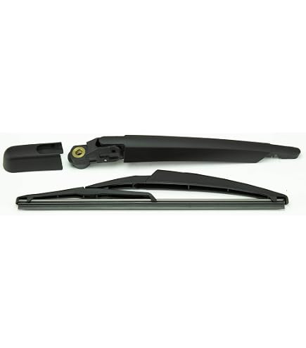 TarosTrade Set Braccio E Spazzola Tergilunotto Posteriore 300mm Per RENAULT CLIO (1998-2005)