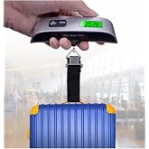 SNA Digital Lighted Electronic Strap Hand Luggage Weighing Luggage Scale Hand Weighing Hand Scale Luggage scales School Travel Stone