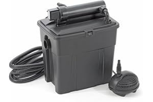 Pontec set filtre étang 8000 avec filtre uv et pompe