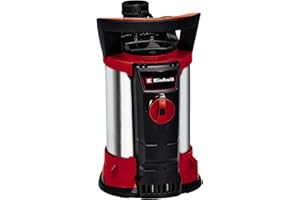 Einhell Pompe d'évacuation eaux claires Aquasensor GE-SP 4390 N-A LL ECO (430 W, Hauteur de refoulement max : 8 m,Eco Power, Conception compacte)