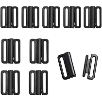 Lyivisk 10 fibbie regolabili da 25 mm, per zaini, fibbie di ricambio, fibbia in plastica, fibbia a ponte, fibbia per zaino, valigia, attrezzi di riparazione