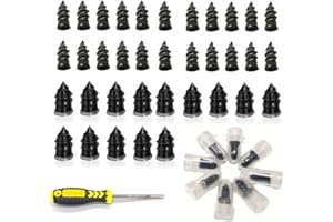 NAISFEI Gummi-Nagel-Reifen-Reparatur-Nägel, 60 StückReifenreparatur-Gumminagel, Tubeless-Reifen-Reparatur-Set, Motorrad-Auto-Reifen-Reparatur-Notfall-Reparatur-Set(5.3mm/6.8mm)