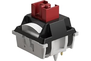 Akko Dracula Switches Linear Switch for Mechanical Gaming Keyboard(Not Silent Switch), 5-Pin 35gf, Pre-Lubed Switches for MX Mechanical Keyboard (Dracula, 45pcs)