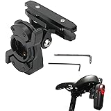 LICHIFIT Sella della bicicletta Bow Mount per Garmin Varia RCT715 Retrovisore Radar Fanale Posteriore Della Bici Staffa di Su