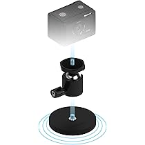2 Supports Murs Magnétiques Pour Caméra - Rotation 360° Sans Perçage