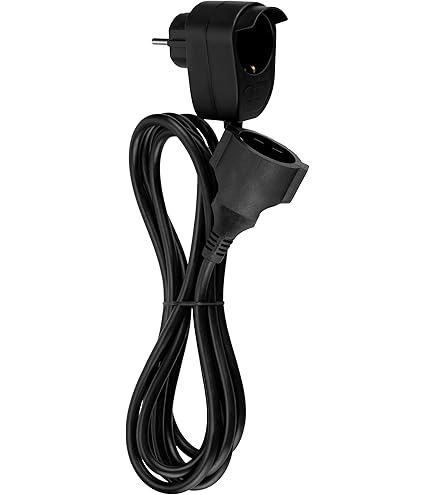 Meister Multiprise 3 Prises - Câble 3 M - Blanc - Câble En Plastique