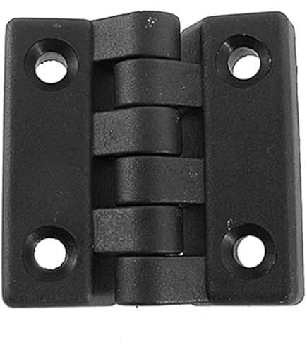 4PCS 50 * 60 * 10MM Nylon Door Hinge Plastic Black Folding Door - View #10
