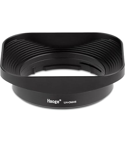 FOTGA Pare-Soleil Pour Olympus M.Zuiko Digital 45mm F1.8 - Compatible LH-40B Noir