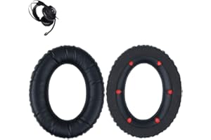 SINDERY Zamienne nauszniki poduszka piankowe nauszniki części pokrowiec kompatybilny z Kingston HyperX Cloud Revolver S Gaming Headset HX-HSCR-BK/NA