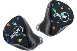 LINSOUL ZiiGaat Doscinco In-Ear-Monitor, 2DD+3BA Hybrid-Treiber Kopfhörer IEM, kabelgebundene Ohrhörer, Audiophile Tuning, mit IEM-Kabel für Musiker Gaming (3.5mm)