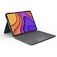 Logitech Folio Touch iPad Keyboard Case with Trackpad and Smart Connector for iPad Air 11-inch (M2), iPad Air (4th & 5th gen), QWERTY UK/US INTL - Grey