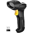 Inateck Wireless Barcode Scanner, 2600mAh Battery, 35m Range, Automatic Fast and Precise scanning, BCST-60 BK